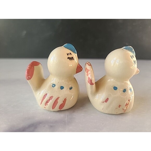 Vintage Bird Shaped Salt And Pepper Shakers, READ - Picture 5 of 10